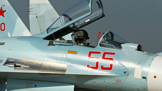 10 Su-27SM Flankers & 4 Su-30 Super Flankers Stationed In Crimea
